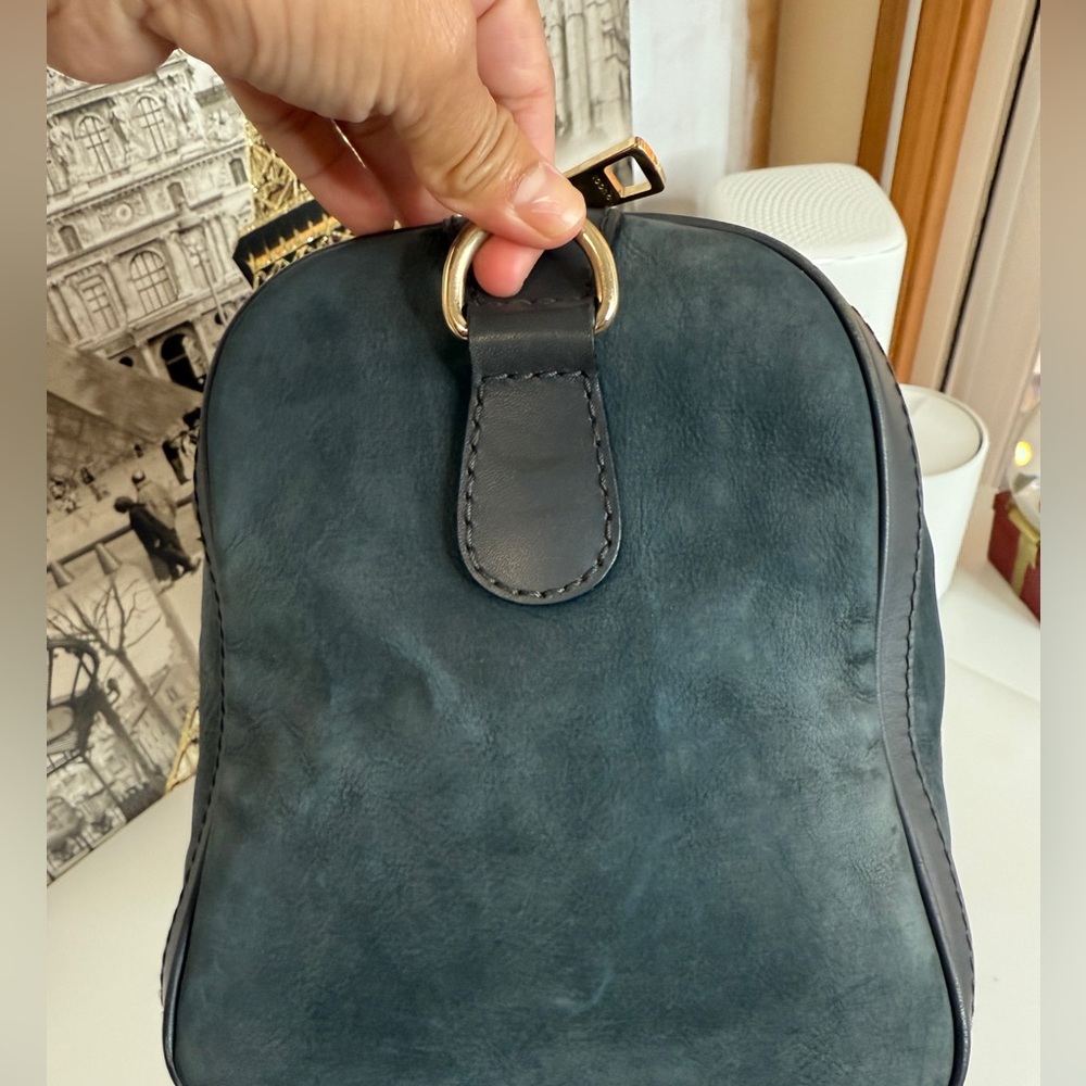 Gucci Metallic Silver and Rich Brown Leather - Picture 7 of 16